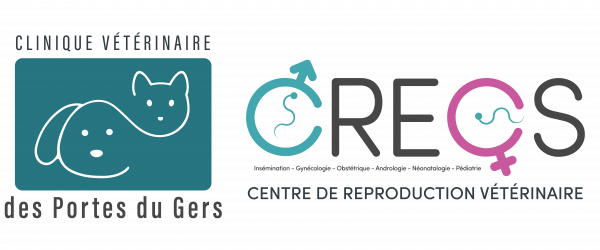 Logo clinique vétérinaire Portes du Gers et CRECS